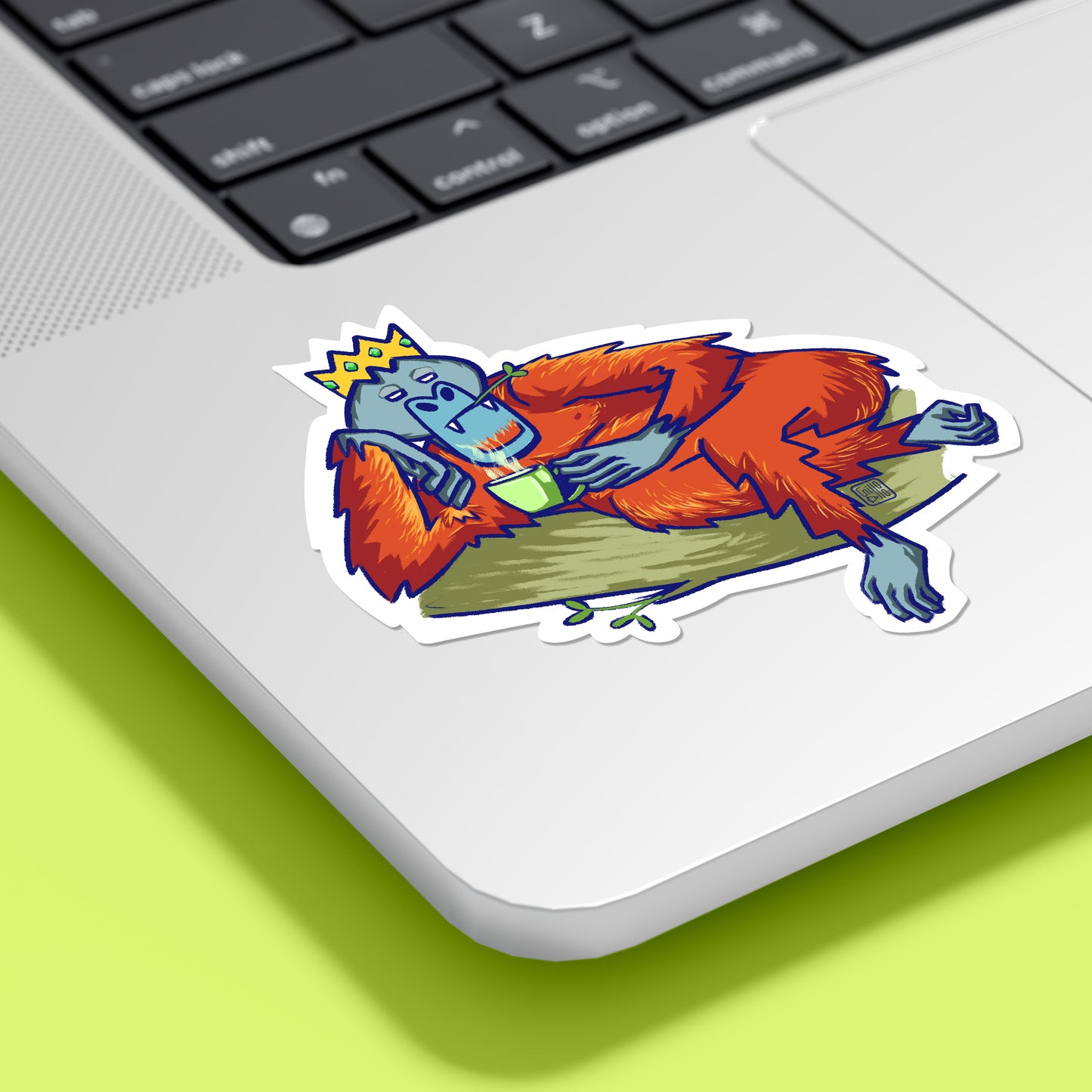 Aurum - the orangutan (All stickers)