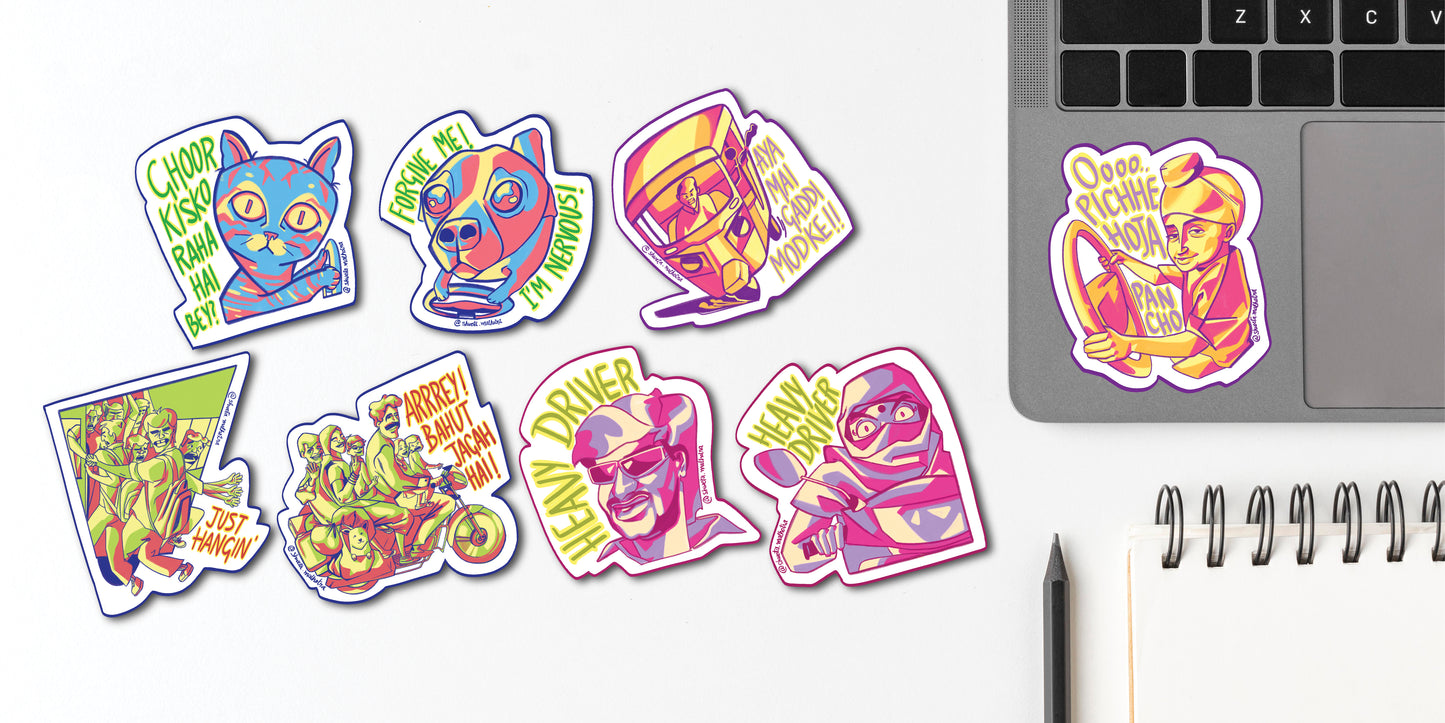 Indian Roads Sticker Pack