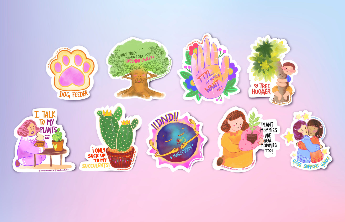Rainbow Cause Sticker Pack