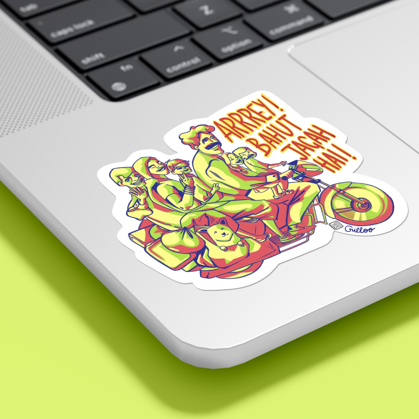 Arre bahut jagah hai!