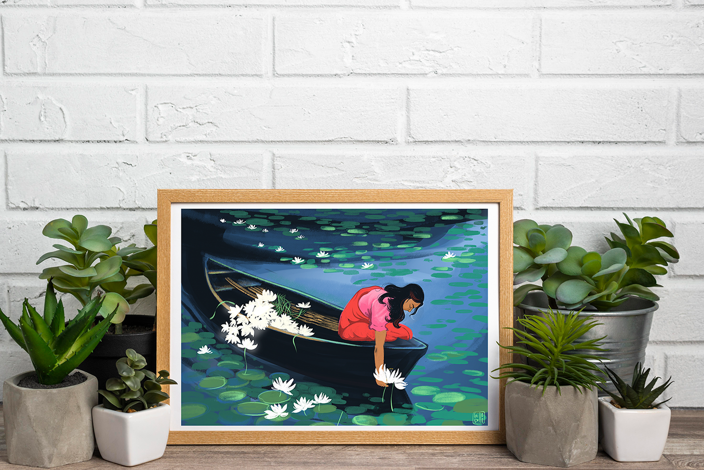 Among Lotuses