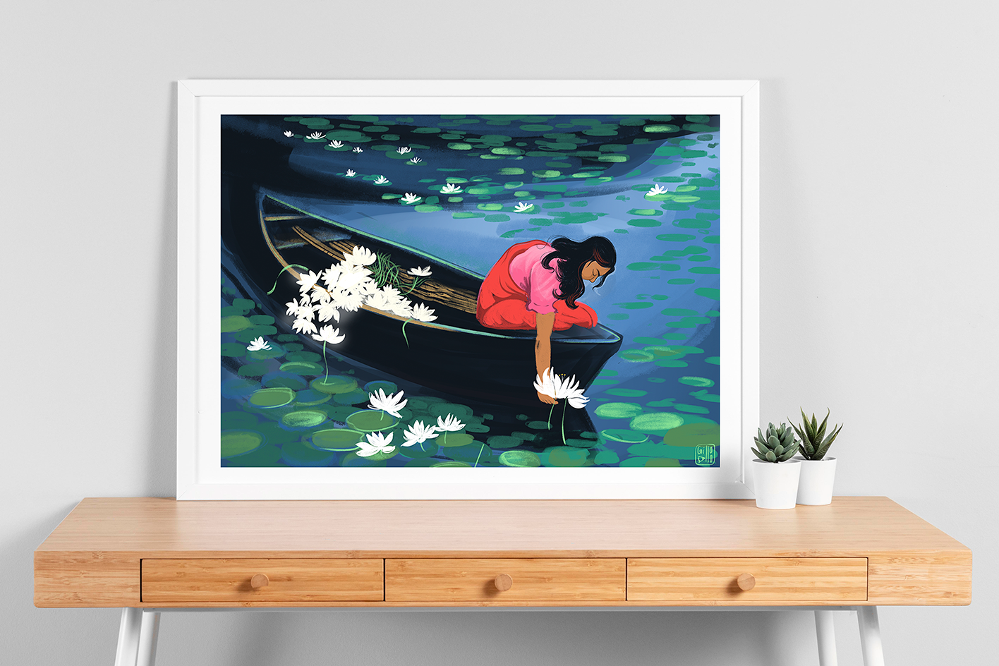 Among Lotuses