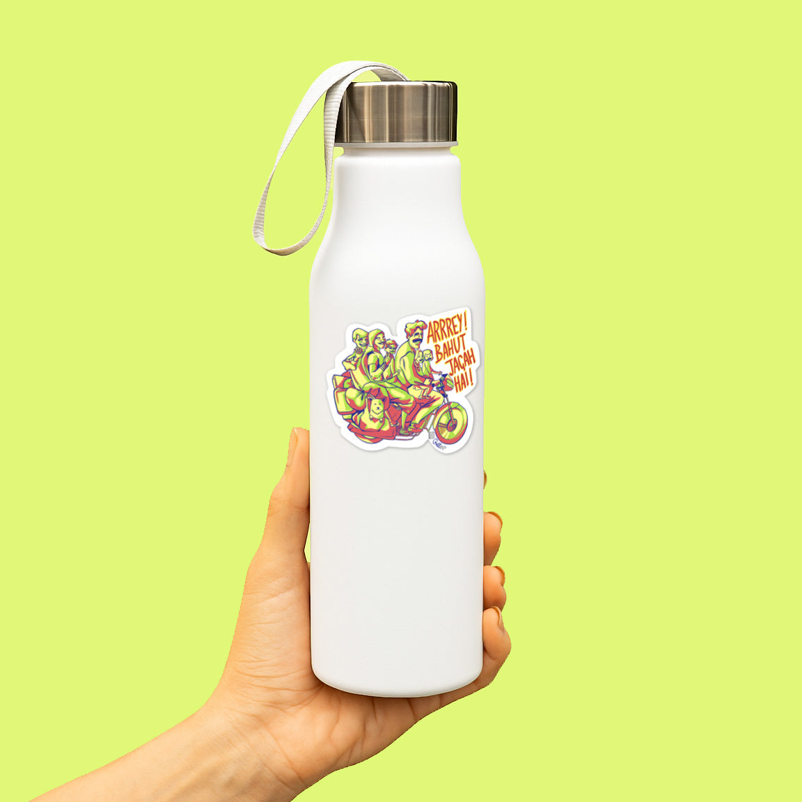 Arre bahut jagah hai!