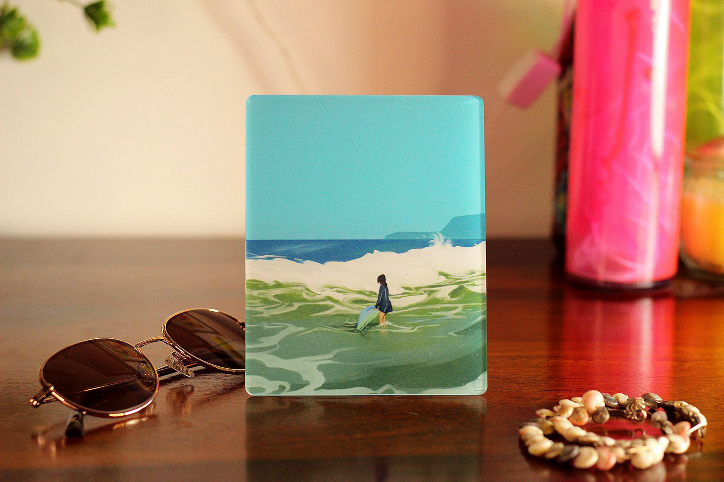 Surfing into the blue